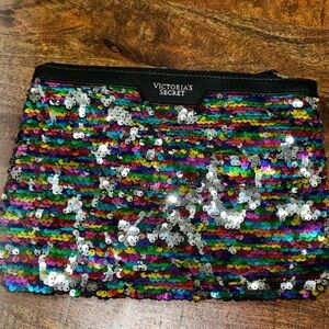 Victoria's Secret Sequined Make-up Bag